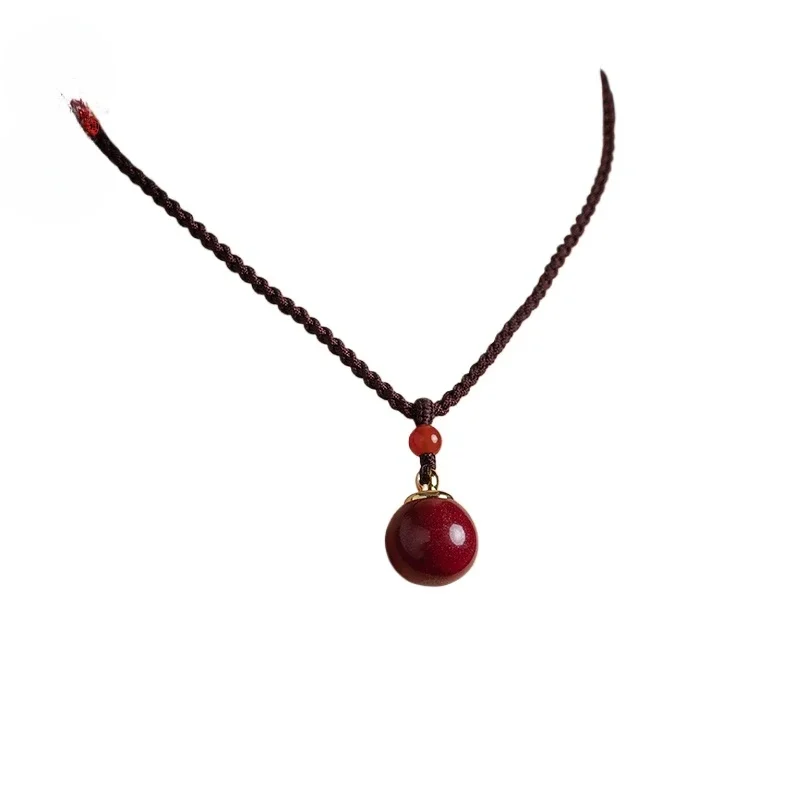 صندوق Gawu مدمج على شكل قلب برجنا سوترا قلادة مجوفة للرجال قلادة مجوهرات نسائية