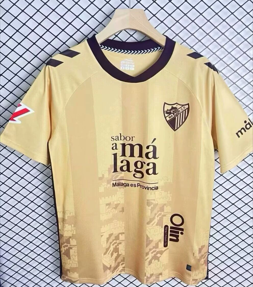 

Málaga Jersey Melero Home and Away T-Shirt Men's and Women's Sports 3D Printed T-Shirt Short Sleeve Summer T-Shirt Comfort Top