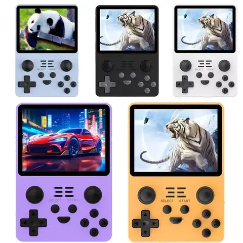 RGB20S 휴대용 게임 콘솔 레트로 오픈 소스 시스템 RK3326 3.5인치 4:3 IPS 스크린 어린이 선물