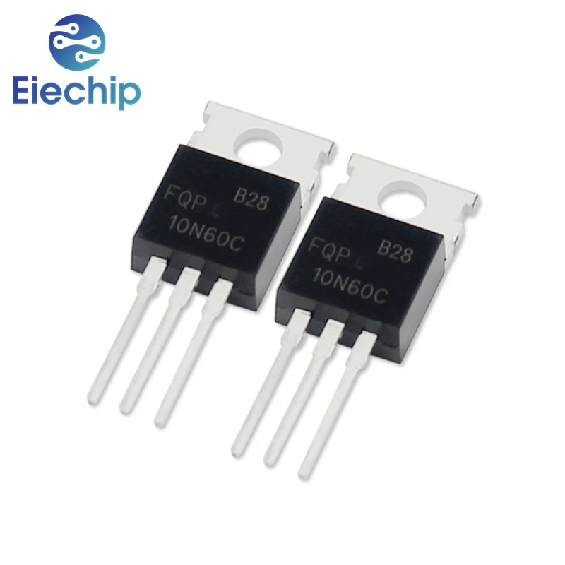 5/10Pcs TO-220F Transistor Set 5N60 8N60 10N60 12N60 20N60 600V Mosfet Transistors