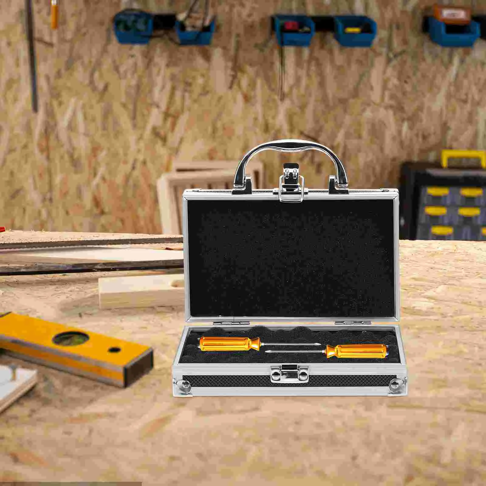 Imagem -05 - Alumínio Toolbox With Handle Mala de Transporte Ferramentas de Armazenamento Organizadores para Toolbox Herramienta