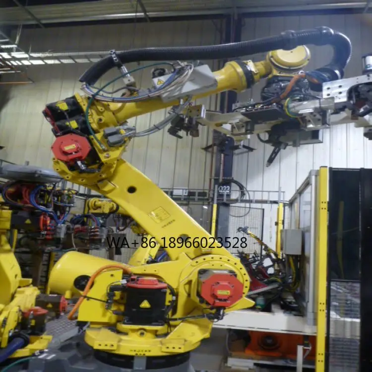 6 Axis Industrial Robot  R-2000iC/165F With  Robot Gripper For Handling As CNC Robotic Arm