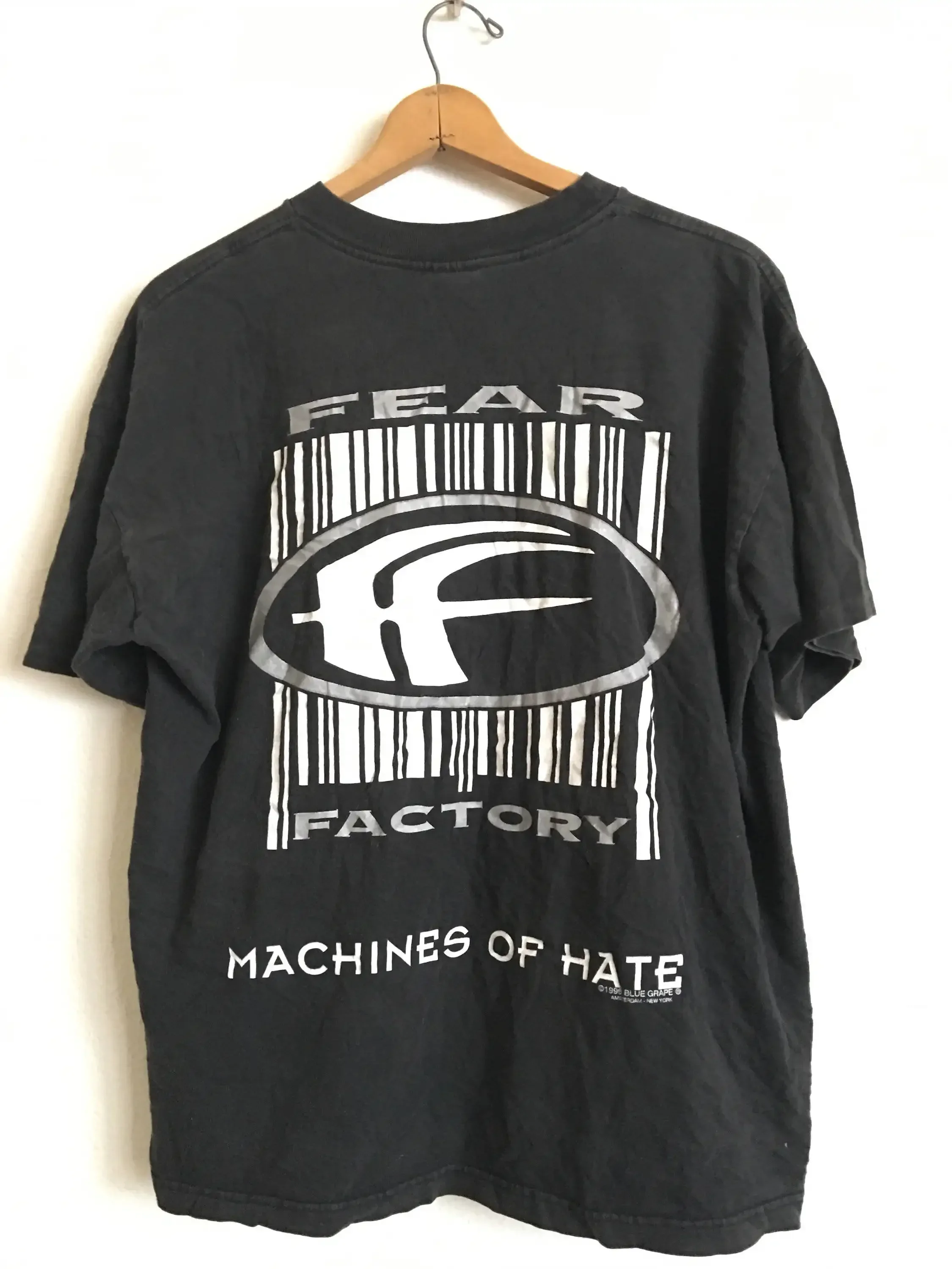 

1996 FEAR FACTORY Machines of Hate Barcode Double Sided
