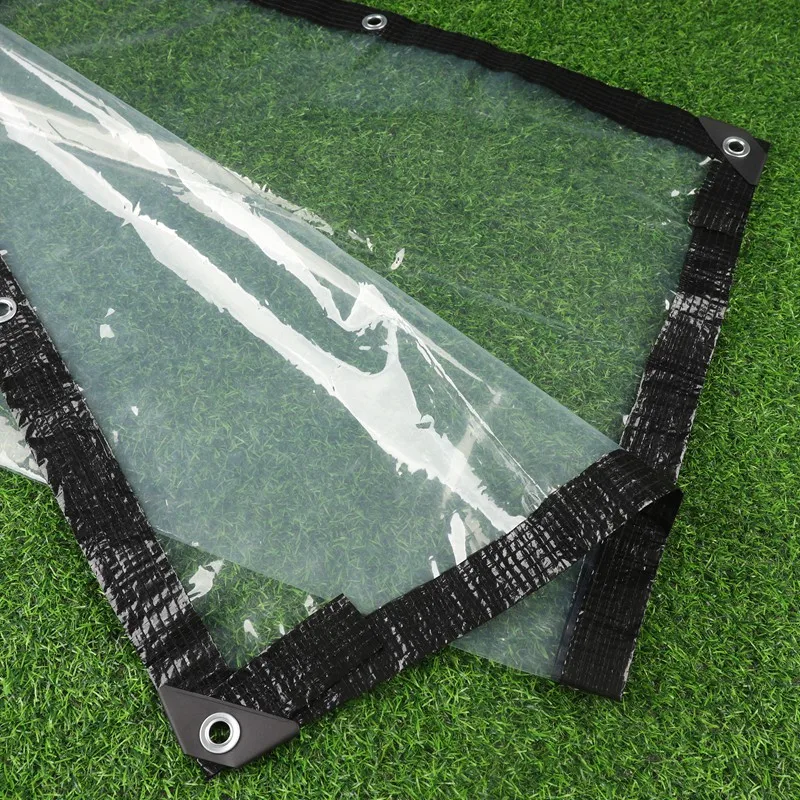 Anpassbare transparente PEVA-Plane für den Außenbereich, wasserdichter Zaun, Gewächshausfolie, regendichtes Tuch, Haustiere, Haus, Regenschutz, Pflanzenplane – Detail 17