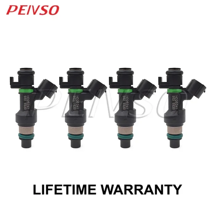 4Pcs H025241 16600-6801R Fuel Injector For Nissan Qashqai MK1 J10 MR20DE Renault Megane III 2.0 16V 2009~2016