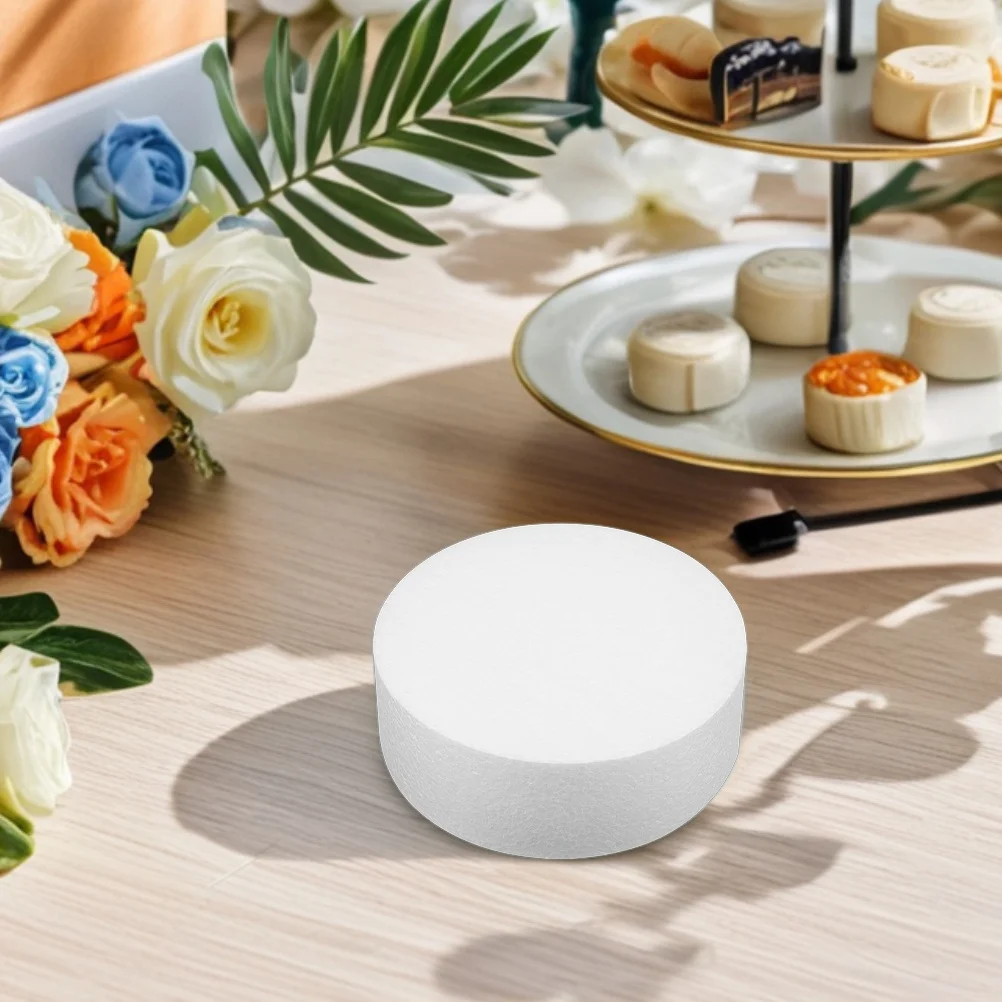 

16Pcs Craft Foam Circles for Floral Designs Sculpting Art Projects Round Foam Blocks DIY Modeling Decorative Painting