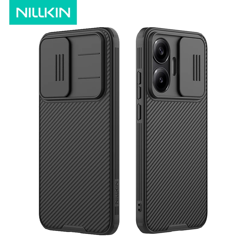 

For Xiaomi POCO F7 Case NILLKIN Magnetic CamShield Pro Case Anti-Scratch Hard PC + Soft TPU Lens Protection Phone Cover
