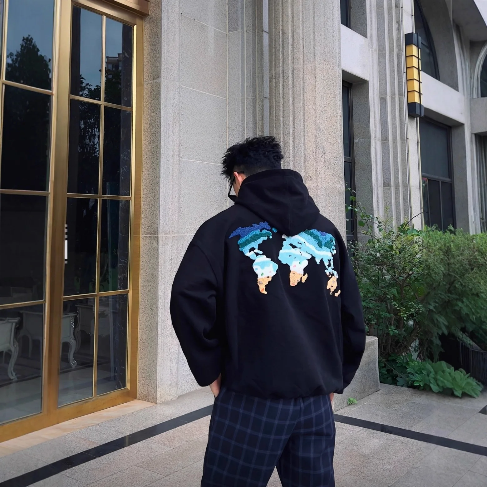 

High-Quality Goodbrand Fashion Holiday Beach Light Luxury Embroidered Slim-Fit Versatile Minimalist Hoodie for Men and Women