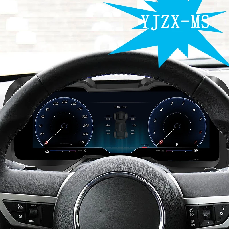 

MS Digital Instrument Cluster for Chevrolet Camaro 5th generation 07-17, 12.3" LCD Digital Dash with CarPlay, Android Auto