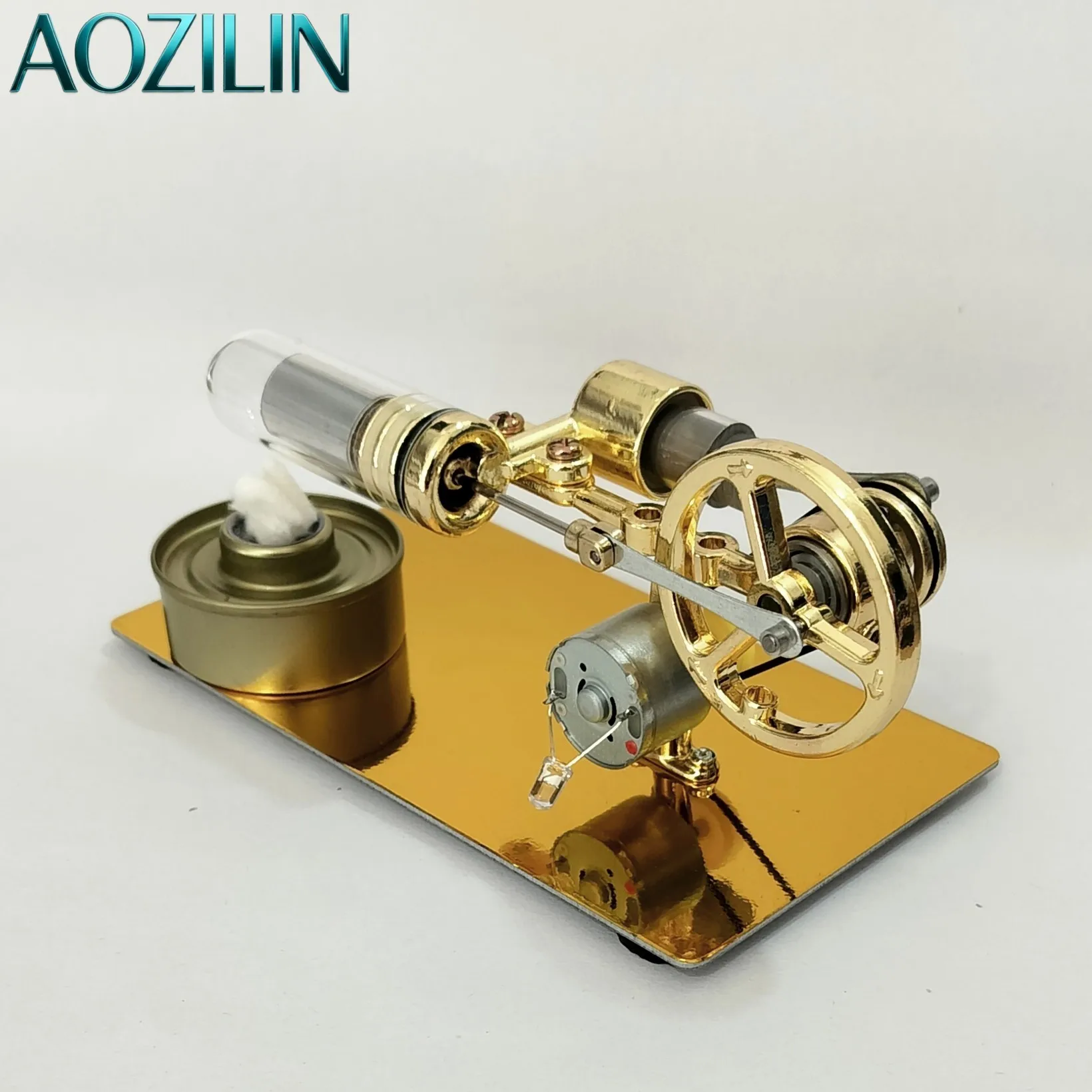 AOZILIN Engine Model DIY Generator Toy, Physics Science Experiment Educational Kit for Kids & Students