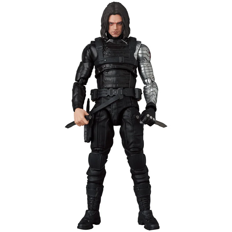 Marvel-Capitão América 2 Bucky Barnes Anime Action Collection