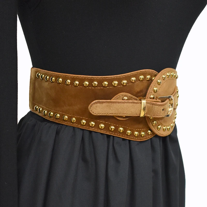 1Pc 60-80cm Suspenders with Decorative Corset Cummerbunds Adjustment Strap Fashion Corsets Belts coat Female Belt
