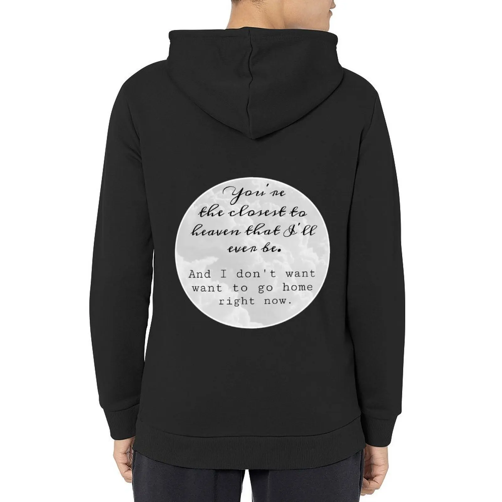 

Youre the closest to heaven that Ill ever be Hoodie anime clothes mens designer clothes men's coat japanese hoodie