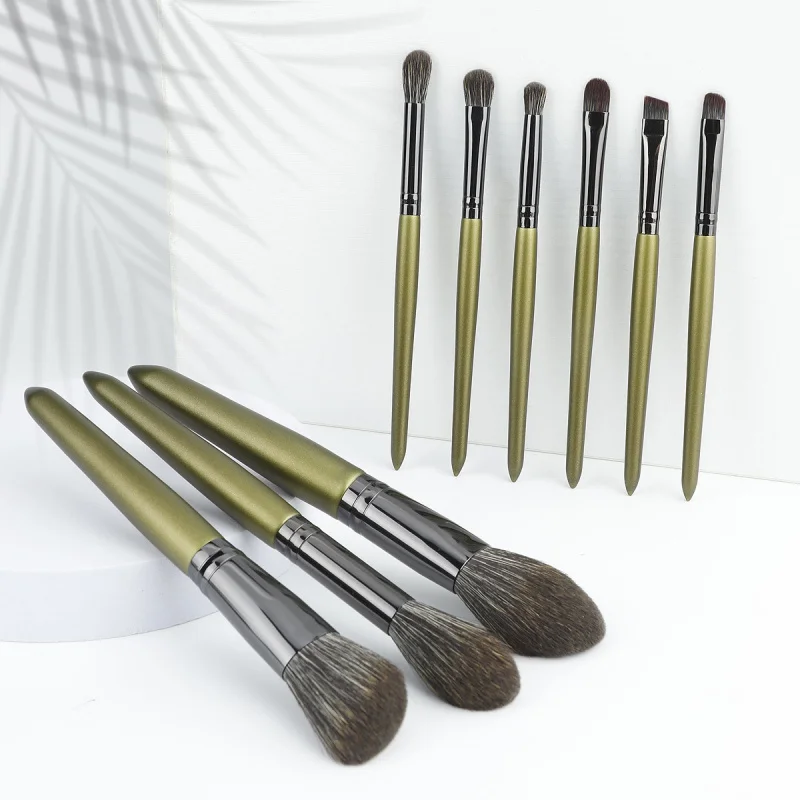 New9Makeup Brush Set Cangzhou Eyeshadow Brush Foundation Brush Concealer Brush Eyeliner Brush Loose Powder Brush Makeup Tools
