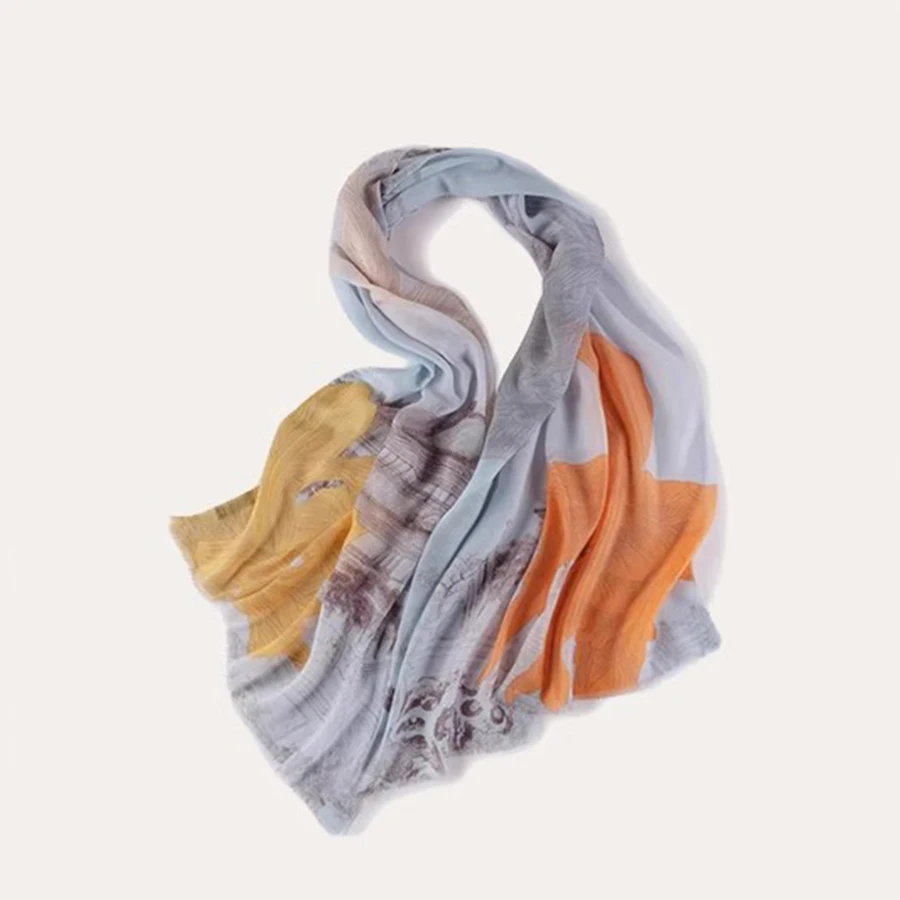 

NIGO LP Women's Spring, Summer And Fall Cashmere Fashion Printing Thin Section Scarf Casual Shawl Accessories #nigo61256