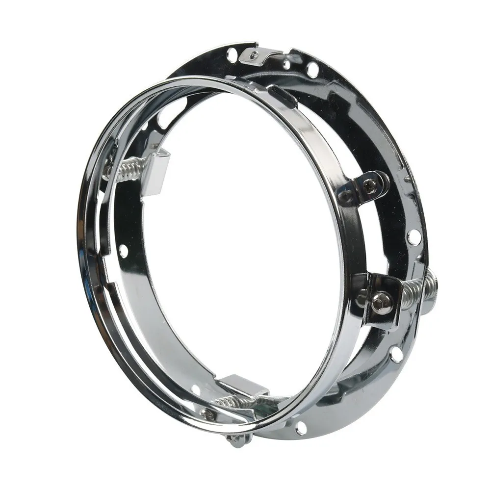 7-inch Headlight Mounting Bracket Round Headlight Modification Bracket For Jeep For Wrangler JK Suzuki For Samurai Motorcycle