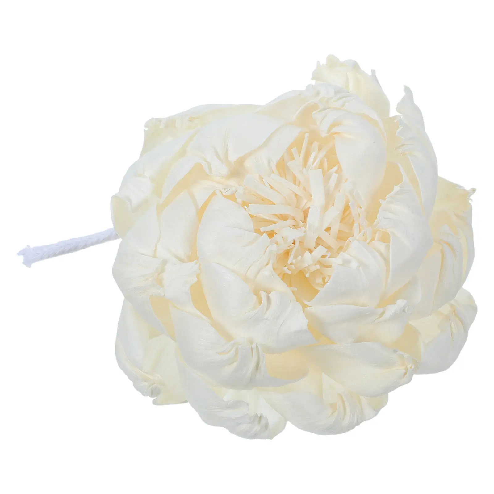 Peony Head Fragrance Diffuser 12Cm Faux Peonies Flower Scented Decorative Essential Oil Aroma Diffuser Replacement for Home