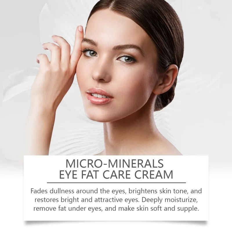 Mikro mineralien Augen creme Anti-Falten-Entfernung Augenringe reparieren Schwellungen Multi-Effekt feuchtigkeit spendende tägliche Augen pflege creme