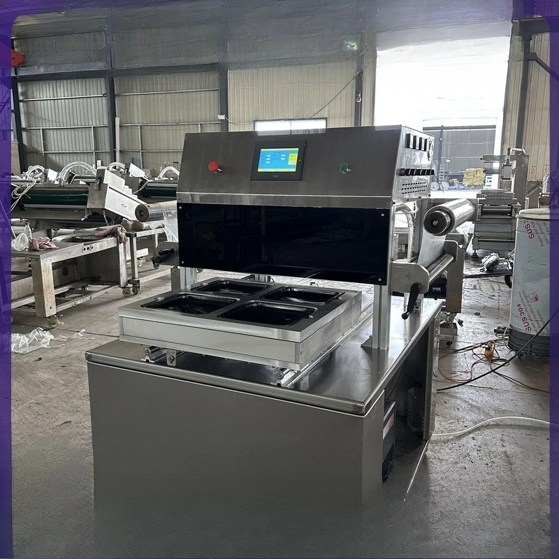 Automatic body packaging machine, automatic film cutting vacuum food sealing machine