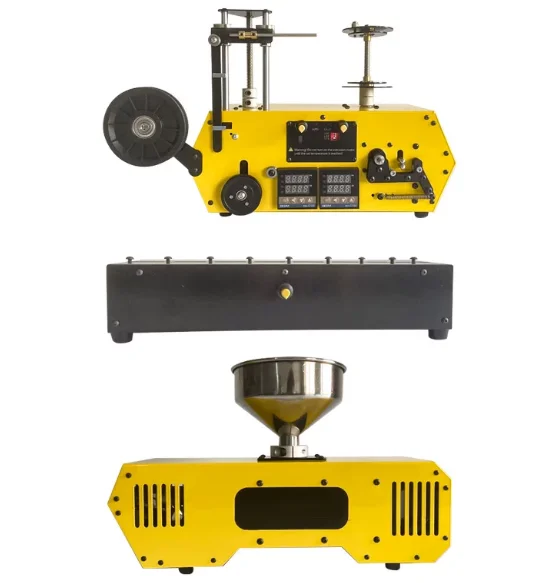 Desktop Mini Waste Filament Maker Machine 3D Printer Extruder Recycling Machine Coiling Winders