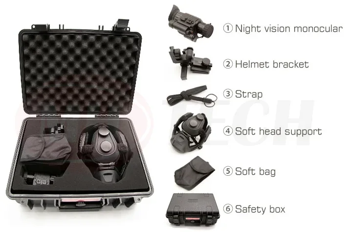 Optical Image Intensifier Tube NVG Pvs 14 Gen2 Night Vision Monocular Telescope Night Vision Device