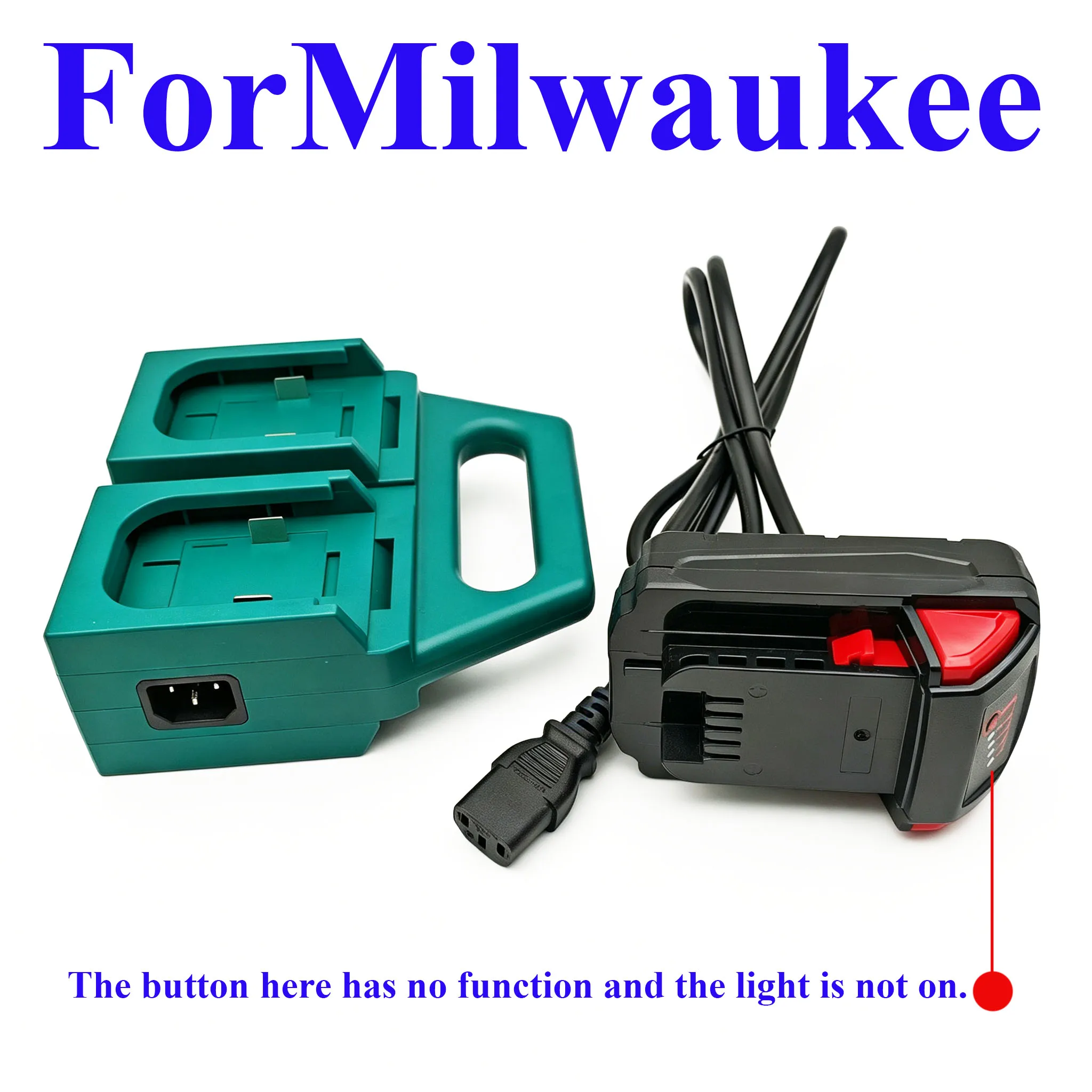 Kabelsplitter, verlängerter Leitungs-Gewichtsreduzierer-Adapter für Makita Lithium-Batterie, für DeWALT, für Milwaukee, für M18, für LXT-Maschine – Detail 21