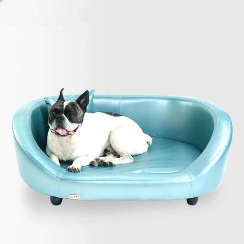 Pet Supplies Kennel Solid Wood Small and Medium Dogs Pet Kennel Dog Pad Universal in All Seasons Removable and Washable