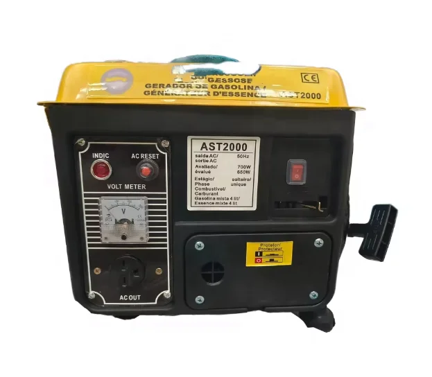 

High quality mini 850w 650W gasoline generator at stock 220V portable good quality made in China home use cheap price