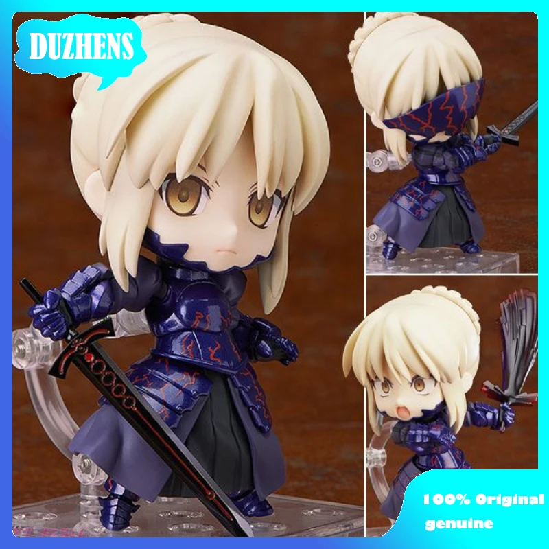 100% Original:Fate FGO Altria Pendragon NO.363 Q version figma PVC Action Figure Anime Figure Model Toys Collection Doll Gift