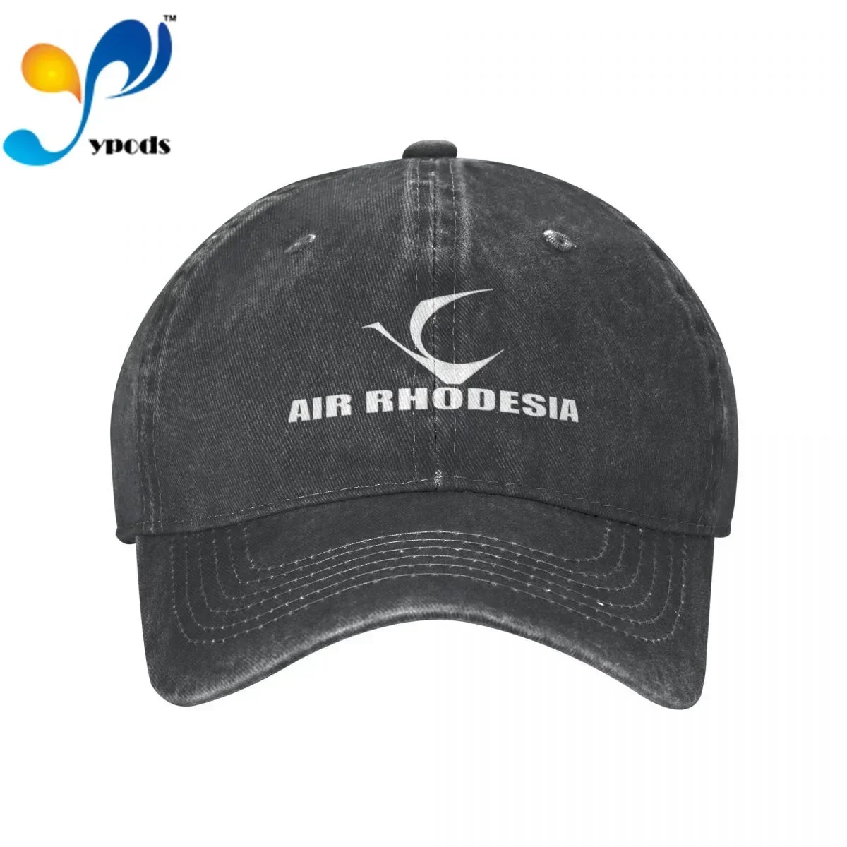 

Air Rhodesia Retro Logo Denim Baseball cap Snapback Hats Autumn Summer Hat for Men Women Caps Casquette hats