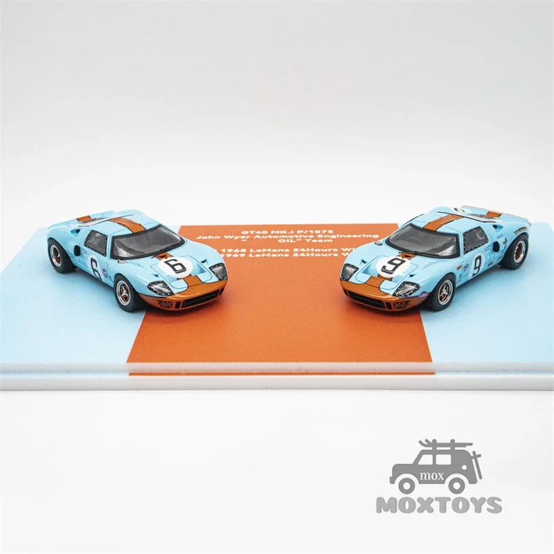 Finclassically 1:64 GT40 Mk II 2 1966 LeMansรถโมเดลDiecast