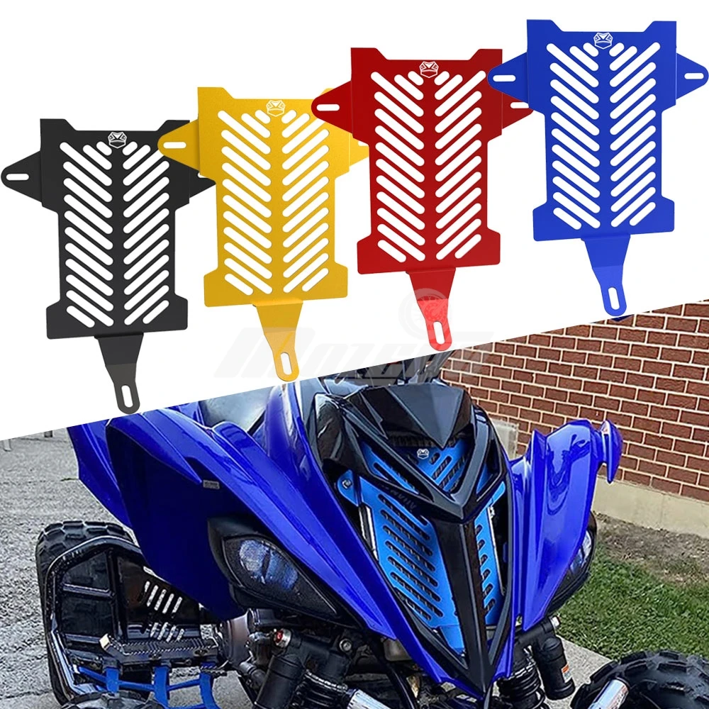 

For Yamaha RAPTOR 700 Raptor 700R YFM700 YFM700R 2013-2026 2025 2024 2023 Aluminum ATV Radiator Guard Protector Grille Cover