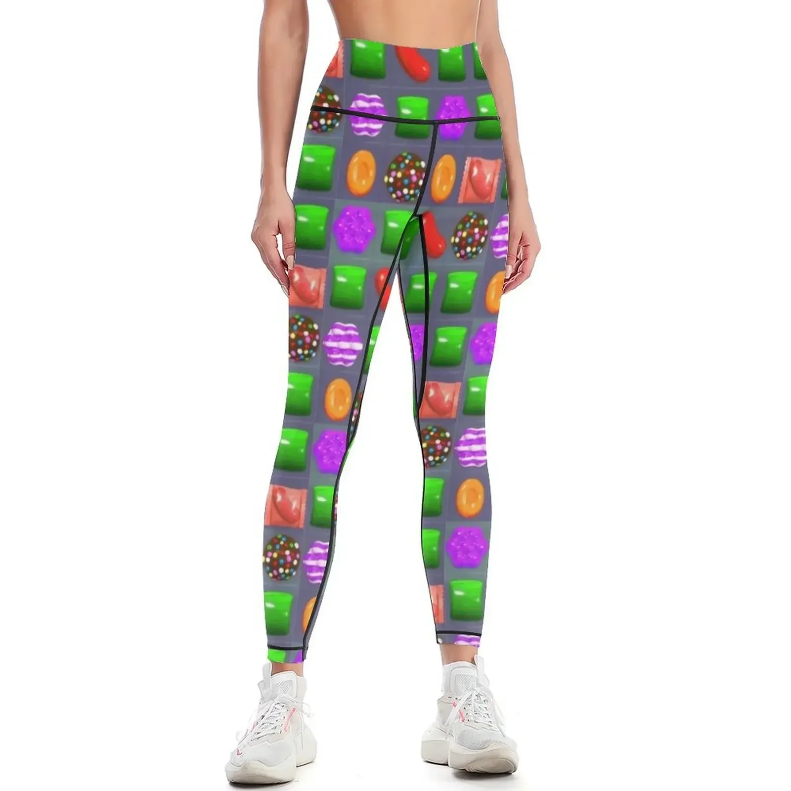 

Candy Combo Candy Crush Leggings sport legging Jogger pants for physical Women's trousers Womens Leggings
