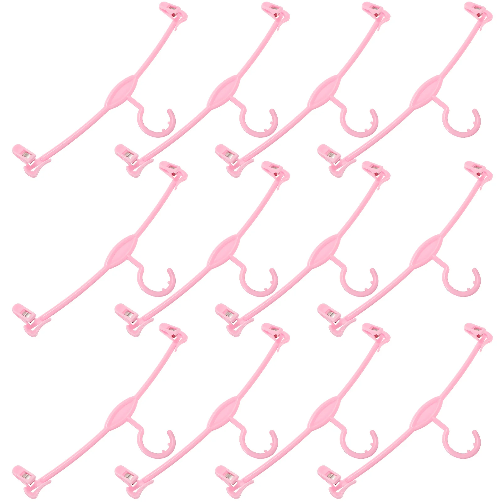 

15pcs Underwear Hanger Panties Clips Plastic Clothes Rack Drying Coat Stand Bra Straps Gloves Handkerchiefs Baby Clothes