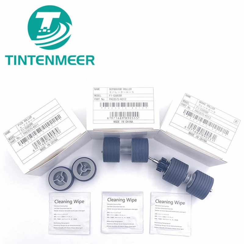 

TINTENMEER Paper Pickup Roller Leather Separation Pad For Fujitsu FI-780LA FI-780JY FI-780 6400 6800 High Speed Scanner Part