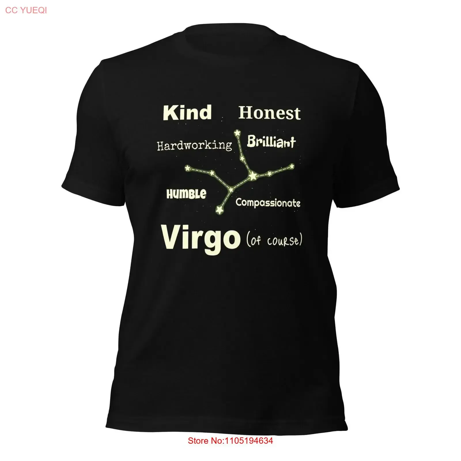 HOMMES VIRGO SHIRT Zodiac T Brillant Humble Kind Hardwork Compassionné HonesT Astrologie Horoscope Rêve vintage Lavé homme