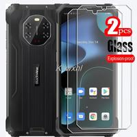 2PCS FOR Blackview BV8800 Tempered Glass Protective On BlackviewBV8800 Phone Screen Protector Film Cover