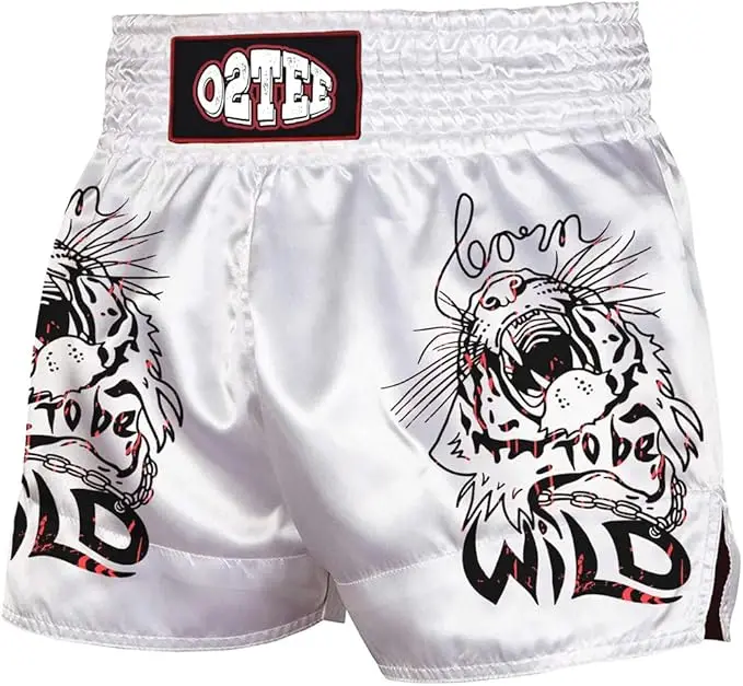 Custom Unisex Novelty Galaxy MMA Muay Thai Shorts for Men Women Gym Boxing Kickboxing