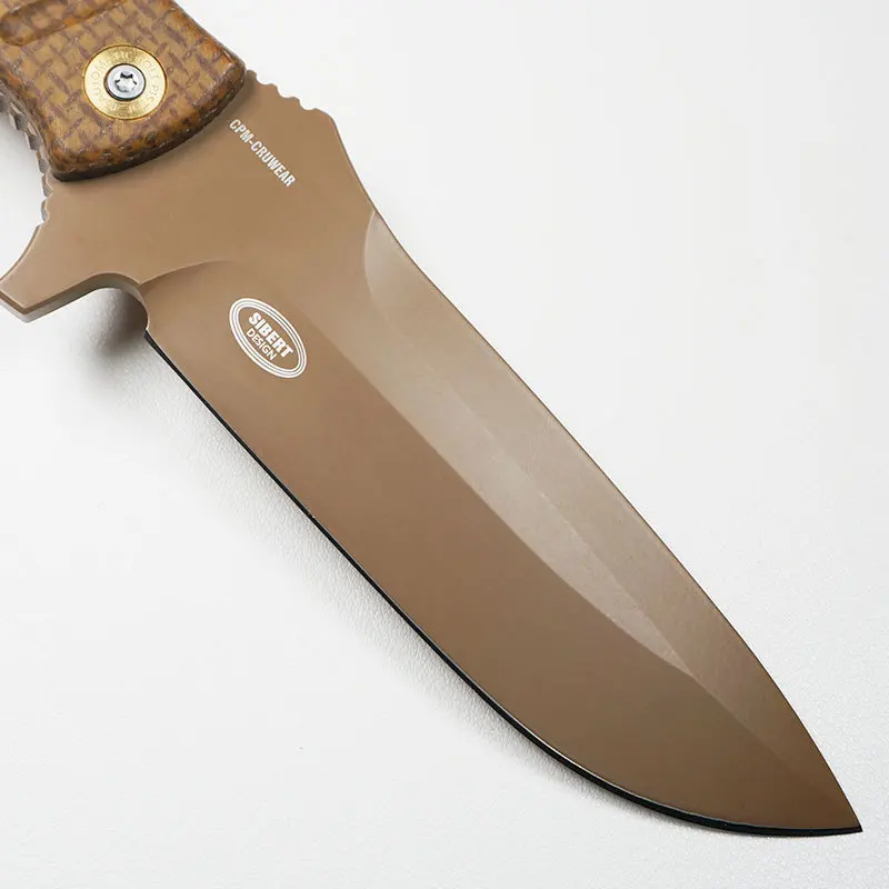 BM375 고정날 고품질 사냥 생존 도구, 두꺼운 일체형 킬 캠핑 전술 K 칼집