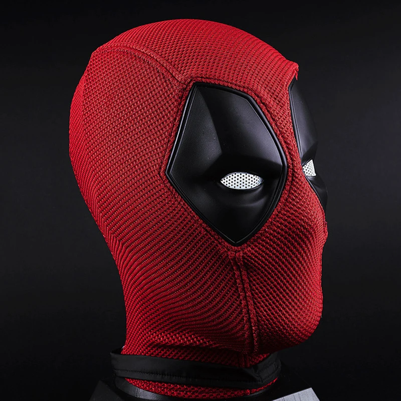 Wade Wilson Mask Superhero Red Hood Masks Breathable Knitted Head Cover Halloween Cosplay Prop Deadpool mask Costume Accessory