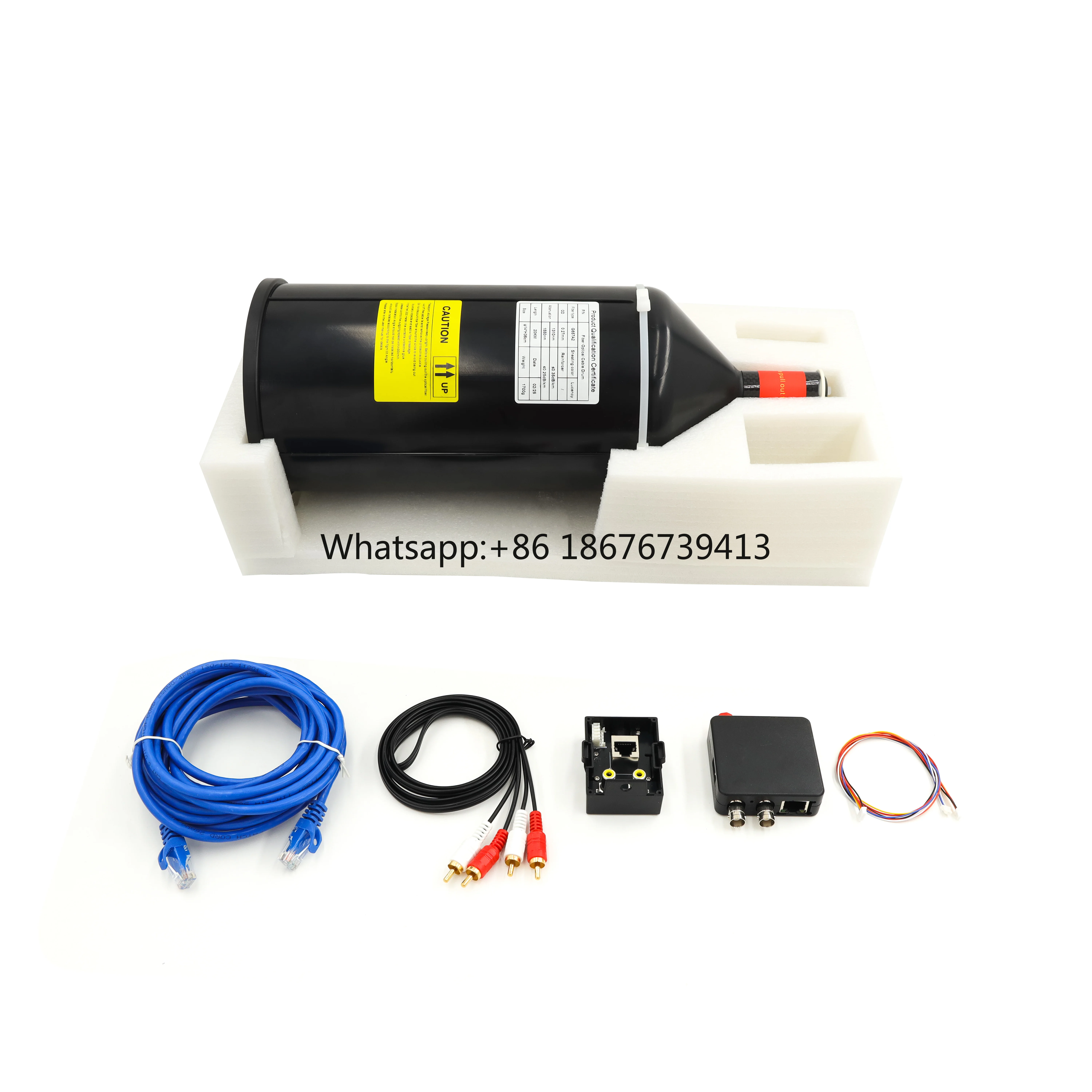 Optical Fiber Release   Kit with 4G Network Jamming Resistance  SM G657A2 0.27mm Bare Fiber 5-30KM Range