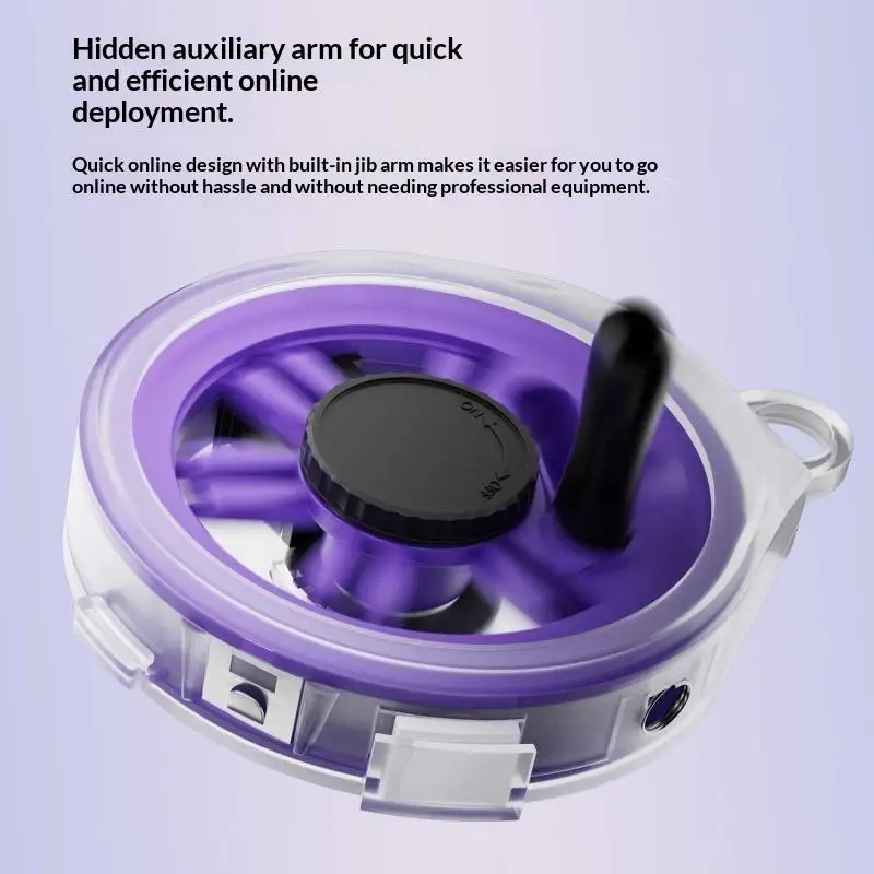 Fishing Line Winder Storage Box 1PC Ceramic Guide Ring Wear Resistant Leader Line Organizer for Saltwater Deep Sea Fishing