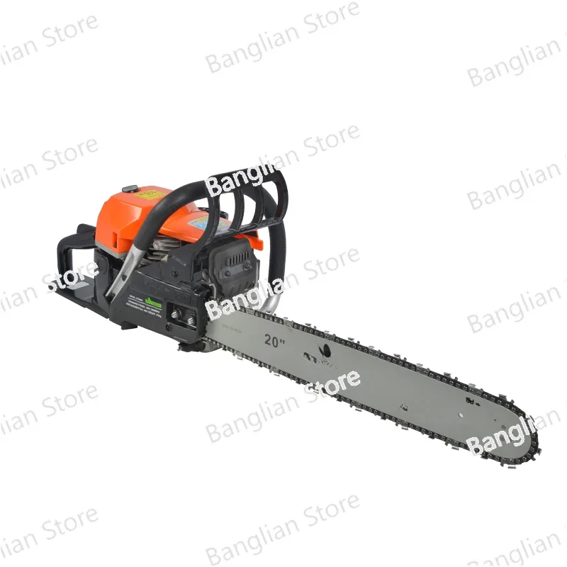 2000W Tree Cutting Chainsaw Petrol 52cc Heavy Duty Chain Saw with Automatic Lubrication