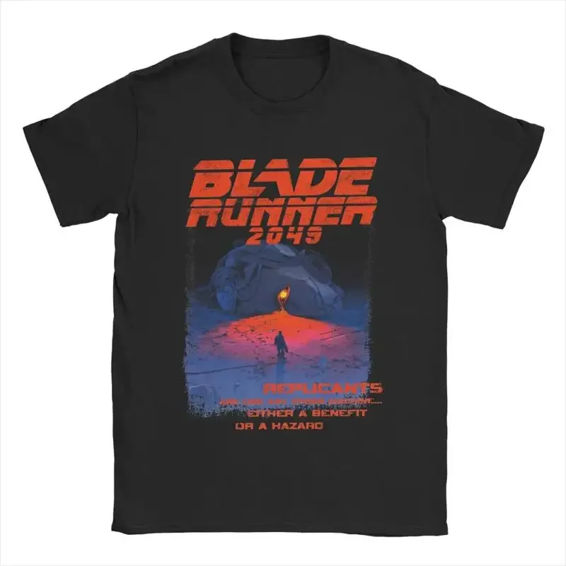Blade Runner 2049 T Shirt Men'S Cotton Casual Round Neck Short