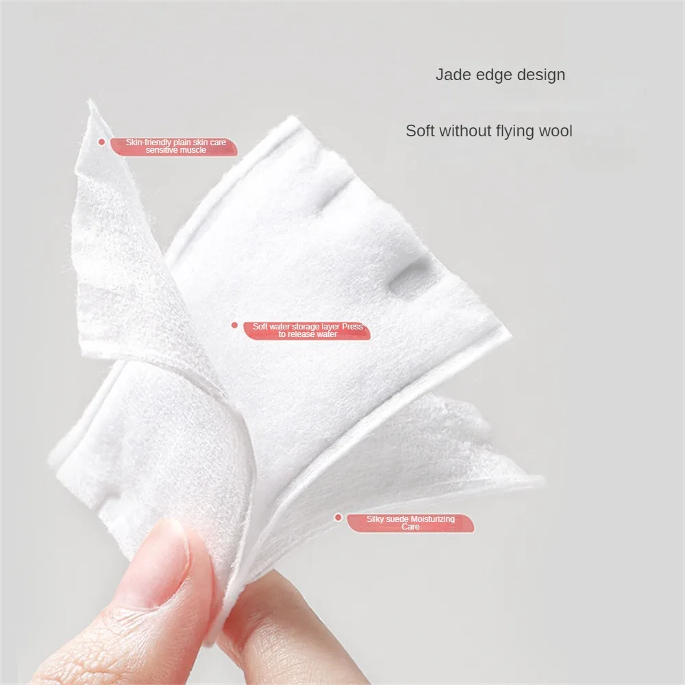 Cleansing Towel And Hygienic Cotton Plush Paper Pad Makeup Remover Tool Makeup Cotton Pad Waterproof Makeup Remover Cotton