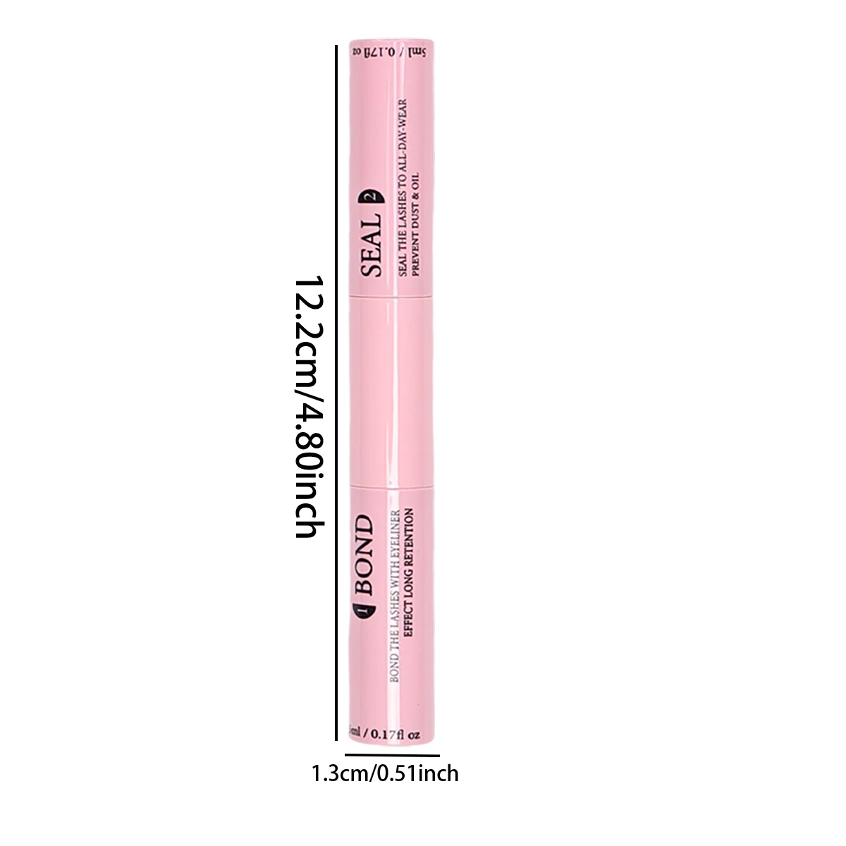 Eyelash Adhesive and Sealantwaterproof,A Convenient Eyelash Beauty Tool Make Eyelashes Curl and Last Longer