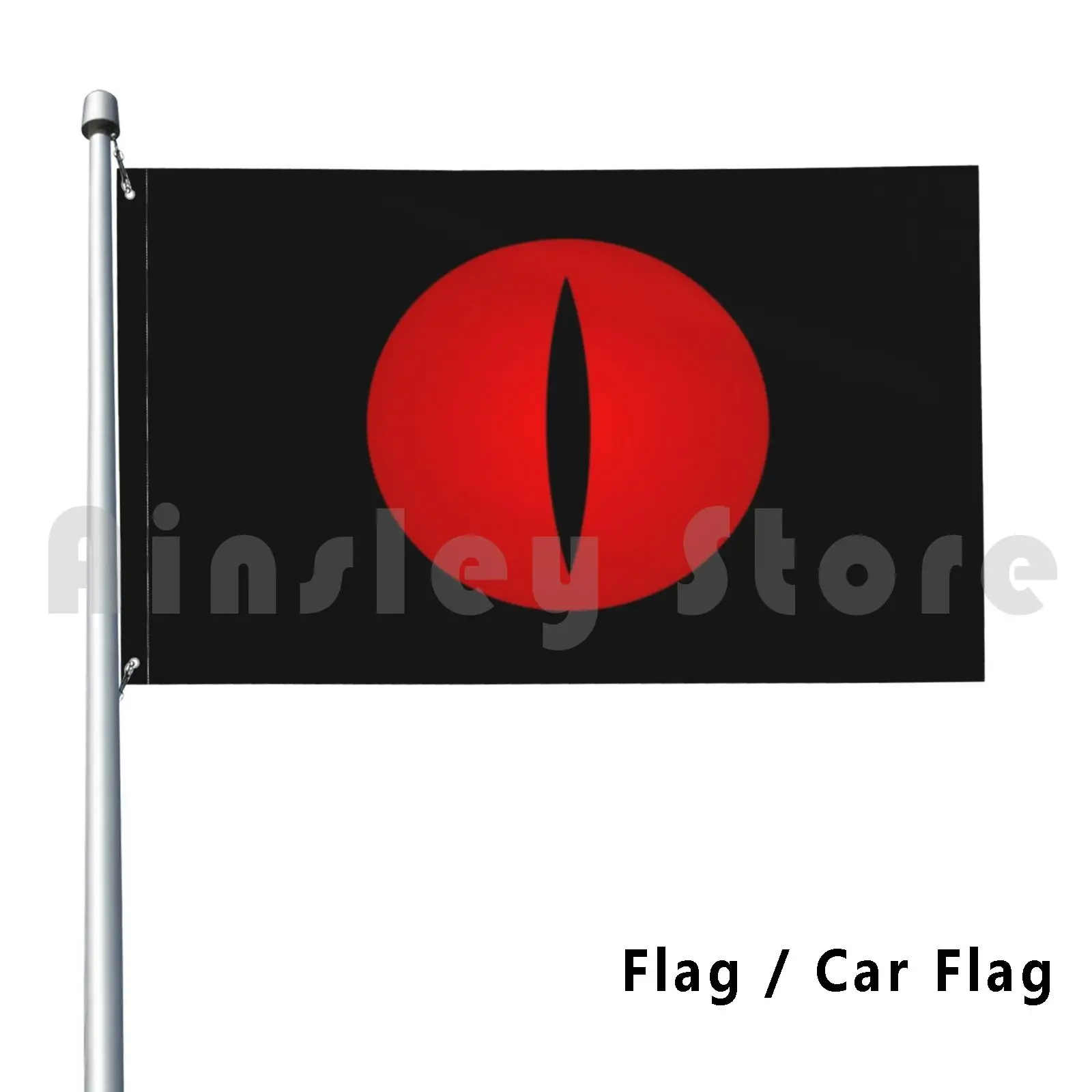 Kyubi Eye Logo Outdoor Decor Flag Car Flag Clan Uchiha Hyuga Uchiwa Lee Gaara Sasuke Madara Obito Kakashi Kyubi