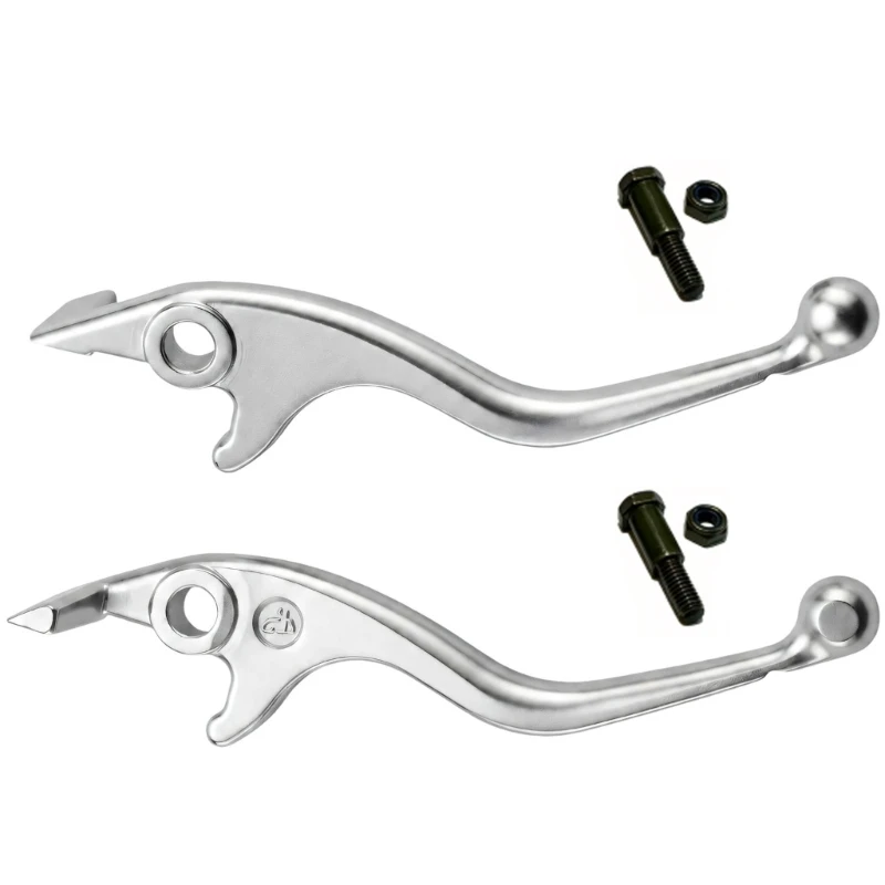 M76E Motorrad-Handbremshebel aus Druckguss für In 10 Tuttio Soleil01, 1 linker und 1 rechter Hebel mit gebogenen Griffen – Detail 1