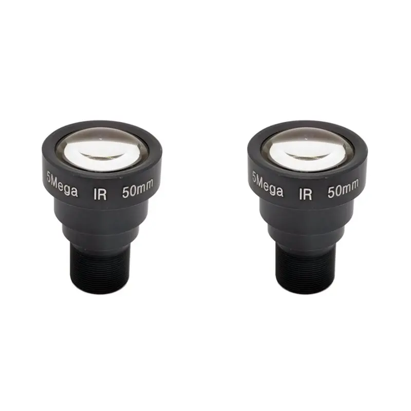 

CJSD-2X HD 5MP M12 Длинный фокусное расстояние Объектив камеры видеонаблюдения 50 мм 5-мегапиксельный объектив для аналоговой IP-камеры безопасности AHD