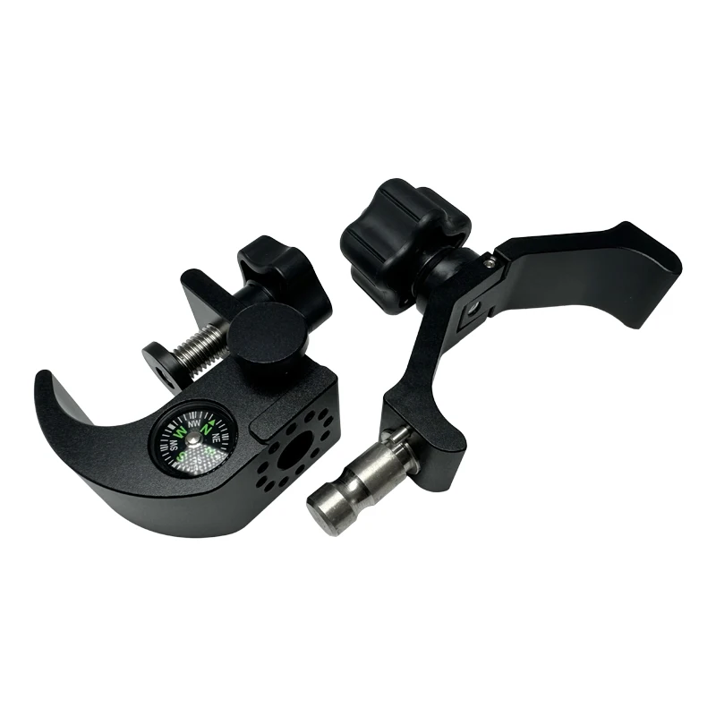 Imagem -03 - Han-hat Militar Handle Bracket Mount Militar Frame Bracket Gps Rtk Compass Bracket